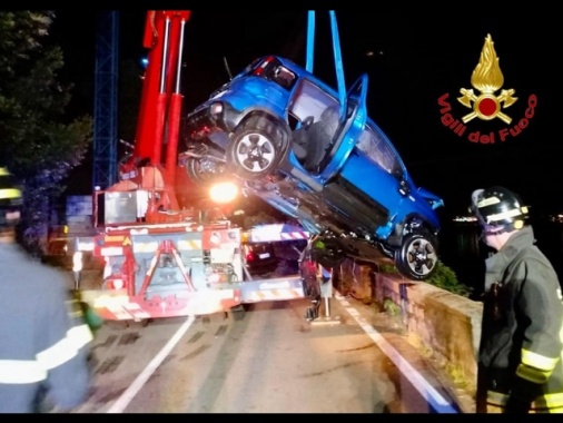 Ubriaco ha causato l'incidente sul lago di Como ed è fuggito, arrestato