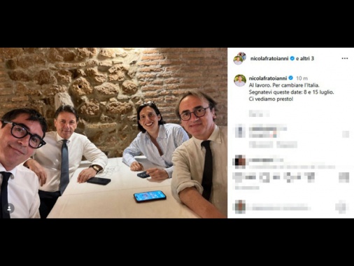 Summit campo largo, appuntamenti con i cittadini l'8 e 15 luglio