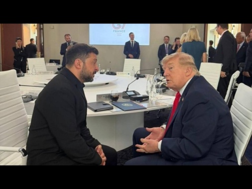 Zelensky, 'penso che incontreremo di nuovo Trump domani'